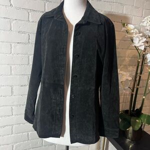 Junction West Grey Suede Jacket size M